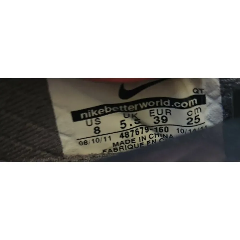 Nike Air Max 2012+ 487679-160 White Pink Sz. 8